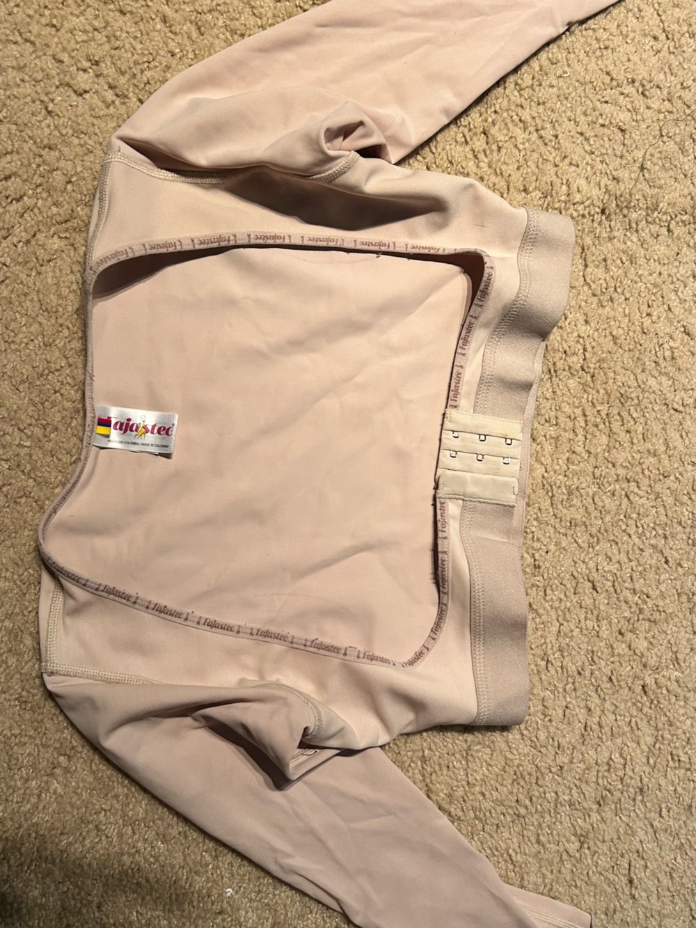 Women's Nude Shaping Long-Sleeve Compression Top - Picture 1 of 3
